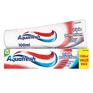 AQUAFRESH 100ml - (TRIPLE PROTECTION) (ΟΔΟΝΤΟΚΡΕΜΑ)