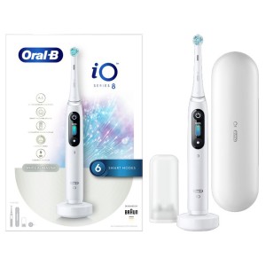 Oral-B iO Series 8 Magnetic White Alabaster Hλεκτρική Οδοντόβουρτσα 1τμχ