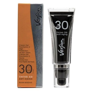Version Derma Tinted DD Sun Care SPF30 Αντιηλιακή Κρέμα Υψηλής Προστασιάς με Χρώμα, για Πρόσωπο, 50ml