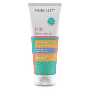 Pharmasept Kids Hair Styling Gel Τζελ Μαλλιών για Δυνατό Κράτημα, 100ml