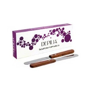 Depilia Μεταλλικές Σπάτουλες Αποτρίχωσης, 12τμχ