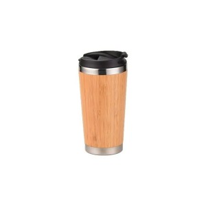 Ola Bamboo Μπουκάλι Θερμός από Φυσικό Μπαμπού, 450ml