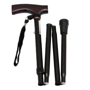 Anatomic Help 0608 Μπαστούνι Σπαστό Μαύρο, 1τμχ