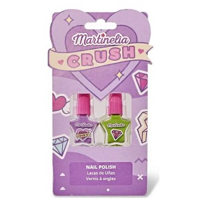 Martinelia Crush s Nail Polish Σετ Βερνίκια Νυχιών Πορτοκαλί & Μπλε, 2x4ml