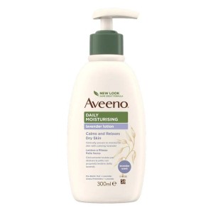 Aveeno Daily Moisturising Lavender Lotion Καταπραϋντική & Ενυδατική Λοσιόν Σώματος για Ξηρές Επιδερμίδες, 300ml