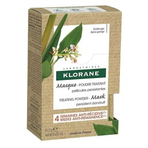 Klorane Galanga Μάσκα Πούδρα αγωγής για Λιπαρή και Ξηρή Πιτυρίδα με Γκάλανγκα, 24gr