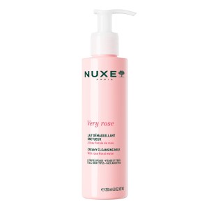 Nuxe Very Rose Creamy Cleansing Milk Κρεμώδες Γαλάκτωμα Καθαρισμού με Ροδόνερο, 200ml