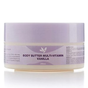 Anaplasis Body Butter Σώματος Vanilla Βούτυρο Σώματος Βανίλια, 200ml