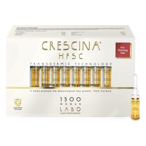 Labo Crescina Transdermic HFSC Woman 1300, Αγωγή Για Γυναίκες Για Προχωρημένο Στάδιο Αραίωσης, 20 Aμπούλες x 3.5ml