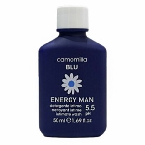 Camomilla Blu Energy Man Intimate Wash Υγρό Καθαρισμού Ανδρών για την Ευαίσθητη Περιοχή με pH5.5, 50ml