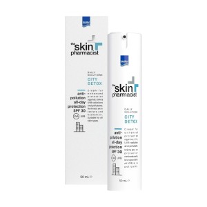 Intermed The Skin Pharmacist City Detox Anti-Pollution All Day Protection Cream Κρέμα για Ενισχυμένη Προστασία από Ακτινοβολίες  SPF30, 50ml