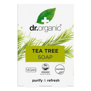 Dr.Organic Tea Tree Soap Φυτικό Σαπούνι με Βιολογικό Τεϊόδεντρο, 100gr