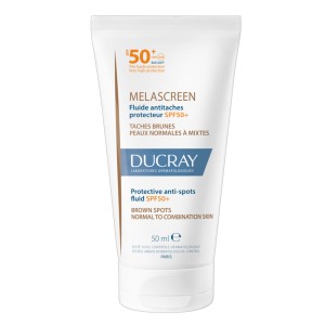 Ducray Melascreen SPF50+ Λεπτόρρευστη Αντηλιακή Κρέμα Κατά των Κηλίδων, 50ml