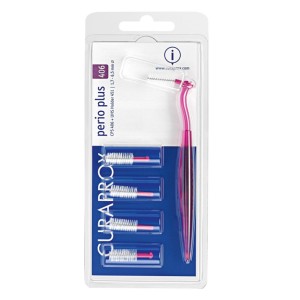 Curaprox CPS 406 Perio Plus Μεσοδόντια Βουρτσάκια Φούξια, 5τμχ