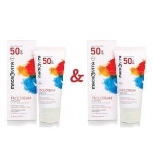 Macrovita Promo 1+1 Suncare Face Cream SPF50, 50ml 