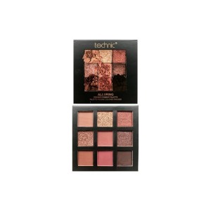 Technic Alluring Pressed Pigment Palette Παλέτα Σκιών