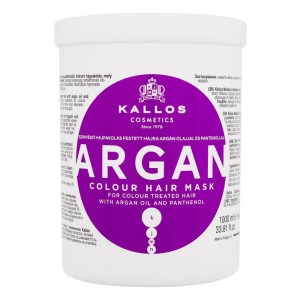 Kallos Cosmetics Argan Μάσκα για Βαμμένα Μαλλία για Γυναίκες, 1000ml