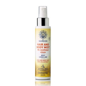 Garden Hair & Body Mist Spicy Lemon Lime Σπρέι Σώματος & Μαλλιών Με Άρωμα Lime, 100ml