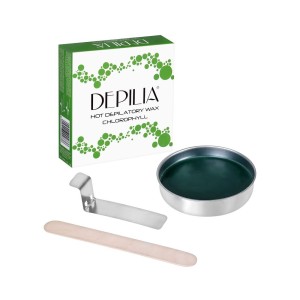 Depilia Κερί Αποτρίχωσης Τηγανάκι Χλωροφύλλη, 100ml