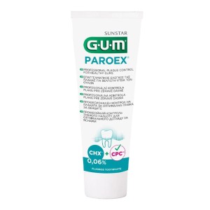Gum Paroex 0,06% CHX Οδοντόκρεμα για την Προστασία των Ούλων, 75ml