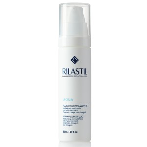 Rilastil Aqua Normalizing Fluid Κρεμογαλάκτωμα Προσώπου για Μικτές Επιδερμίδες, 50ml
