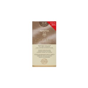 Apivita My Color Elixir Βαφή Μαλλιών Promo -20% 10.81 Κατάξανθο Περλέ Σαντρέ, 1τμχ