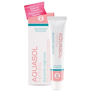 Aquasol Femina Bacterial Vaginosis  Εξειδικευμένη Κρέμα για την Αντιμετώπιση της Βακτηριακής Κολπίτιδας και των Συμπτωμάτων της , 30ml  με απλικατέρ