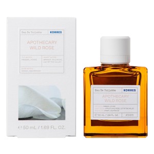 Korres Apothecary Wild Rose Eau De Toilette Κολόνια με Νότες Freesia Lychee, 50ml
