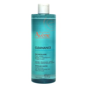 Avene Cleanance Micellar Water Νερό Καθαρισμού & Ντεμακιγιάζ για Λιπαρές Επιδερμίδες, 400ml