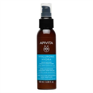Apivita Hyaluronic Hydra Κρέμα Μαλλιών Ενυδάτωσης Χωρίς Ξέβγαλμα, 100ml