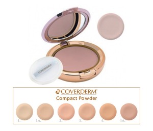 Coverderm Compact Powder Πούδρα Νο.1 για Ξηρό/Ευαίσθητο Δέρμα, 10gr 