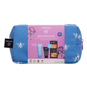 Apivita Σετ Ενυδάτωσης & Φρεσκάδας Aqua Beelicious Oil-Free Κρέμα-Gel Ενυδάτωσης Ελαφριάς Υφής 40ml + ΔΩΡΟ Μαύρο Gel Καθαρισμού για Πρόσωπο & Μάτια 50ml + ΔΩΡΟ Μάσκα Προσώπου Μέλι 16ml, 1σετ