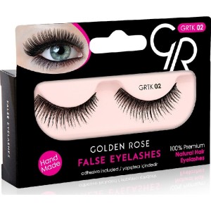 Golden Rose False Eyelashes Ψεύτικες Βλεφαρίδες, Νο 02
