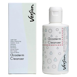 Version Derma Azaderm Cleanser Λεπτόρρευστο Gel Καθαρισμού κατά της Ακμής Καθημερινής Χρήσης, 200ml