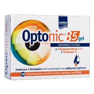 Intermed Optonic B5 Gel Eye Drops Οφθαλμικές Σταγόνες, 5ml