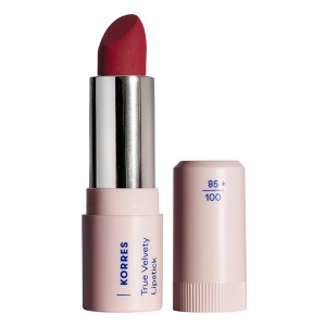 Korres True Velvety Lipstick Κραγιόν 55 Vivid Red, 3g