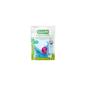 GUM Easy Flossers 890 Οδοντικό Νήμα σε Διχάλες με Γεύση Μέντας 50τμχ