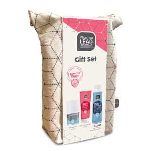 Pharmalead Red Body Gift με Deo Roll-On 50ml & Hand and Body Sorbet 75ml & Δώρο Yogurt Cooling Shower Gel 100ml, 1σετ