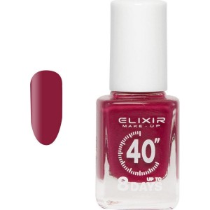 Elixir Make-Up Nail Polish 40 Βερνίκι Νυχιών Up To 8 Days 088 Claret, 13ml