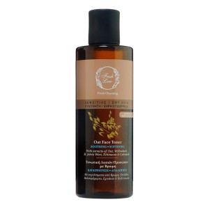 Fresh Line Oat Face Toner Καταπραϋντική Λοσιόν Τόνωσης για Εαίσθητη/Ξηρή Επιδερμίδα, 220ml