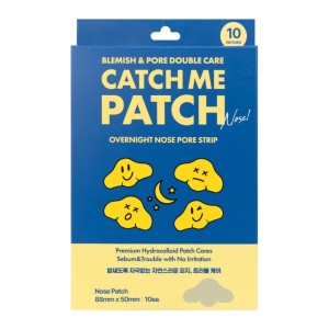 Catch Me Patch Overnight Nose Strip Ρινικές Ταινίες για Μαύρα Στίγματα, 10 επιθέματα