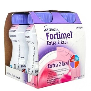 Nutricia Fortimel Extra 2 Kcal Φράουλα, 800ml