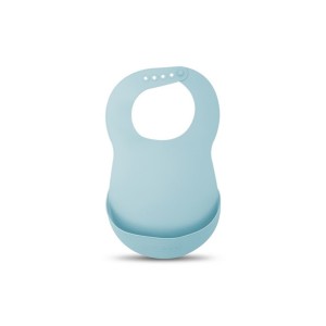 Σαλιάρα σιλικόνης Suavinex Forest Blue