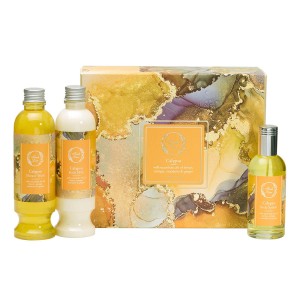 Fresh Line Promo Xmas 23 Calypso Set Αφρόλουτρο 250ml, Γαλάκτωμα Σώματος 250ml  & Αρωματικό Νερό Σώματος 100ml, 1σετ