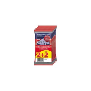 ΜΕΓΑ Wet Hankies Promo Pack Extra Safe Antibacterial Αντισηπτικά Μαντηλάκια που Δρουν Κατά των Μικροβίων & των Ιών Γρίπης 48τμχ