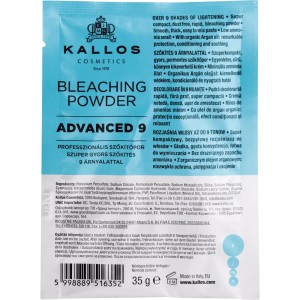 Kallos Advanced 9 Bleaching Powder Σκόνη Ντεκαπάζ, 35gr