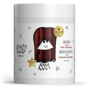 Hiskin Crazy Hair Hair Mask Μάσκα Μαλλιών Chocolate, 1000ml