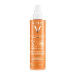 Vichy Capital Soleil Cell Protect Spray Γαλάκτωμα SPF30 Mε Λεπτόρρευστη Υφή για το Σώμα, 200ml