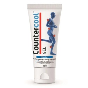 Bausch Health Countercool Gel Γέλη Ανακούφισης Μυικών Πόνων, 100ml