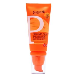 Medisei Panthenol Extra Sun Care Color SPF50 Αντηλιακή Κρέμα Gel Προσώπου Με Χρώμα, 50ml